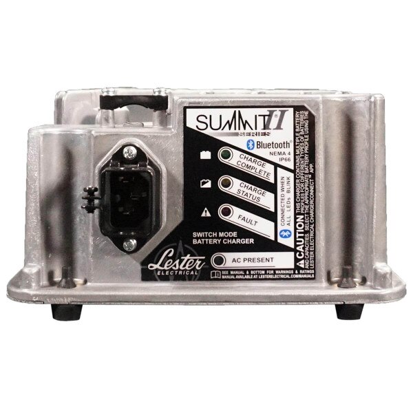 Front View: 650W SUMMIT SERIES II - 36-48V/13.5A switch mode (high frequency) industrial battery charger